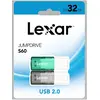 Bild von Lexar Pack 2 Clés Usb2 Jumpdrive 32Go S60 (32 GB, USB-A), USB Stick, Grün, Grau
