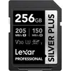 Bild von Lexar Silver Plus (256 GB, SDXC, U3, UHS-I), Speicherkarte, Silber, Schwarz