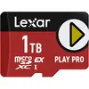 Bild von Lexar Play Pro (1000 GB, microSD Express, U3, UHS-I), Speicherkarte, Rot, Schwarz