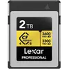 Bild von Lexar Professional Gold 4.0 (2000 GB, CFexpress Typ B), Speicherkarte, Mehrfarbig