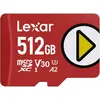 Bild von Lexar Play (512 GB, microSDXC, U3, UHS-I), Speicherkarte, Rot