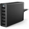 Bild von Anker PowerPort (60 W, 6 Ports), USB Ladegerät, Schwarz