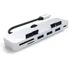 Bild von Satechi Clamp Hub Pro (USB-C, 5 Ports), Dockingstation + USB Hub, Silber