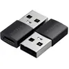 Bild von Satechi Type-A to Type-C USB Adapter (USB Typ-C), Data + Video Adapter, Schwarz, Mehrfarbig