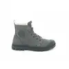 Bild von Damen Stiefeletten mit Reißverschluss Palladium Pampa Hi WL Grau 37