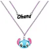 Bild von NoName, Halsschmuck, STITCH - Ohana - Collier + Pendentif 16mm, (Sterling Silver)
