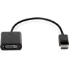 Bild von HP DisplayPort zu (DVI, 20 cm), Data + Video Adapter, Schwarz