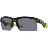 Bild von Oakley, Unisex, Sportbrille, Capacitor (Poliert Schwarz, Prizm Grey), Schwarz
