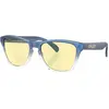 Bild von Oakley, Unisex, Sportbrille, Frogskins S (Matte Cyan/Blue/Clear Shift Fade, MTT CYN, BLU/CLR SHFT FADE/Prizm Gaming, Prizm Gaming  2.0), Blau