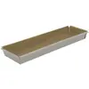 Bild von de Buyer Rechteckige Perfor. Tortenform Backtrennfolie 35x10x3.5cm, Backform, Silber