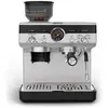 Bild von Krups Precision+ XP804T Siebträger-Espressomaschine, Siebträgermaschine, Silber, Schwarz