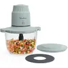 Bild von Moulinex Choppeo DJ603110, Zerkleinerer, Transparent, Grau