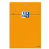 Bild von Oxford, Heft + Block, Notizblock, 74 x 105 mm, kariert, 80 Blatt, orange (A7, Kariert)