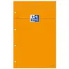 Bild von Oxford, Heft + Block, Notizblock, 210 x 315, kariert, 80 Blatt, orange (A4, Kariert, Kein Einband)
