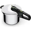 Bild von Tefal Secure Trendy Dampfkochtopf 4l ohne Korb (P2580400), Edelstahl, Pfanne + Kochtopf, Silber