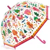 Bild von Djeco, Unisex, Regenschirm, Regenschirm Wald 70x68cm, Mehrfarbig