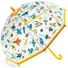 Bild von Djeco, Unisex, Regenschirm, Regenschirm Weltraum 70x68cm, Mehrfarbig