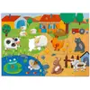 Bild von Djeco Puzzle Tactilo Ferme 20 Teile (20 Teile)
