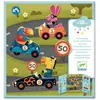 Bild von Djeco, Sticker, Stickerbilder Auto