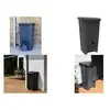 Bild von EDA, Regentonne + Erdtanks, Regentonne RECUP DECO, 150 Liter, anthrazit aus Kunststoff, UV-beständig, 50% recyceltes Material (150 l)