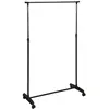 Bild von Mondex, Garderobe + Kleiderstange, Garderobenständer mit Rädern Metall 118 x 45 x 79 cm