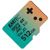 Bild von Emtec mSD 512GB UHS-I U3 V30 A1 Express (512 GB, microSDXC, U3, UHS-I), Speicherkarte, Mehrfarbig