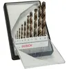 Bild von Bosch Professional Zubehör, Bohrereinsatz, PRO Stainless Steel HSS-Co Spiralbohrer-Set, 10-tlg. (1 mm, 10 mm, 2 mm, 3 mm, 4 mm, 5 mm, 6 mm, 7 mm, 8 mm, 9 mm)