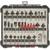 Bild von Bosch Professional Zubehör, Fräser, 30-teiliges Fräser-Set, 8-mm-Schaft für Handfräsen