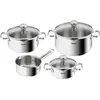 Bild von Tefal Duetto, Pfanne + Kochtopf, Silber