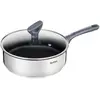 Bild von Tefal G7133214 Pfanne Sauteuse-Pfanne Rund, Pfanne + Kochtopf, Silber