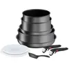 Bild von Tefal Ingenio Daily Chef auf dem Pan Set 10-Stück (L7619302), Pfannenset + Topfset, Schwarz