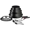 Bild von Tefal Ingenio Unlimited Pannenset 13-teilig, Pfannenset + Topfset, Schwarz