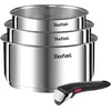 Bild von Tefal Ingenio Emotion Cookware Set, Pfannenset + Topfset, Silber