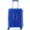 Bild von Trolley-Kabinenkoffer Slim 4 Doppelräder Delsey Moncey 55 cm Blau 41 L