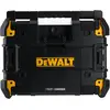 Bild von DeWalt DWST181078QW Akku und Netzradio (AM, DAB+, FM, Bluetooth), Radio, Schwarz, Gelb