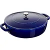 Bild von Staub Bräter mit Chistera Drop-Structure, Pfanne + Kochtopf, Blau