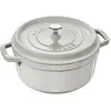 Bild von Staub Cocotte, Pfanne + Kochtopf, Weiss