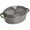 Bild von Staub Cocotte, Pfanne + Kochtopf, Grau