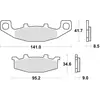 Bild von TRW, Bremsbeläge, (Organisch (Resin))