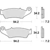 Bild von TRW, Bremsbeläge, (Organisch (Resin))