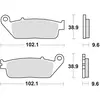 Bild von TRW, Bremsbeläge, (Organisch (Resin))