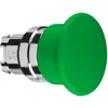 Bild von Schneider Electric Taster 22mm Pilzkopf grün, Schalter + Taster, Grün, Silber