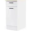 Bild von Home123, Regal, Küchenelement BIANCO 1 486962 weiss (40 x 60 x 90 cm)