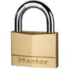 Bild von Master Lock, Vorhängeschloss, 60 mm breites Vorhngeschloss aus Massivmessing