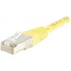 Bild von Exertis Connect Patchkabel F/UTP, CAT.5e, gelb, 2,0 m Patchkabel mit besonders schmalem Knickschutz (F/UTP, CAT5e, 2 m), Netzwerkkabel