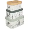 Bild von Atmosphera, Aufbewahrungsbox, Dekorative Boxen mit Deckeln (3x, 36.80 x 25.50 x 19 cm)