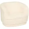 Bild von Atmosphera, Kinderstuhl + Kindertisch, Bouclé-Sessel, weiss (Kindersessel)