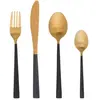 Bild von Secret de Gourmet 16p Cutlery Set Jungle Electro, Besteck, Gold