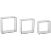 Bild von Atmosphera, Regal, White Cube Wandregal L x3, weiss (12 x 12 x 30 cm)