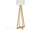 Bild von Atmosphera, Stehlampe, Lampa pod ogowa Lampa pod ogowa bambusowa - kolor bia y, wys. 150 cm (E27)